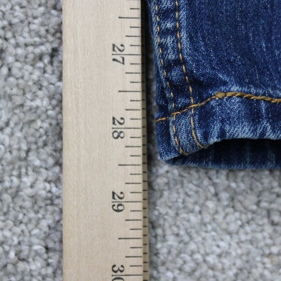 Levi's 559 Jeans Mens 44x29 Blue Relaxed Straight Leg 5-Pocket Stretch Denim - Picture 4 of 14